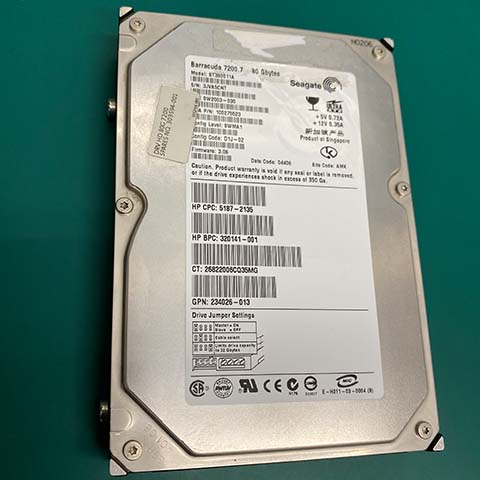 Seagate ST380011A 資料救援案例