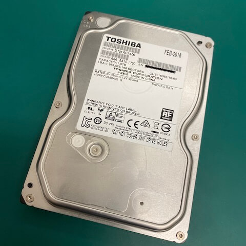 Toshiba DT01ACA100成功救援