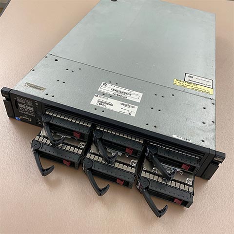 科技公司 HP Server RAID 無法讀取