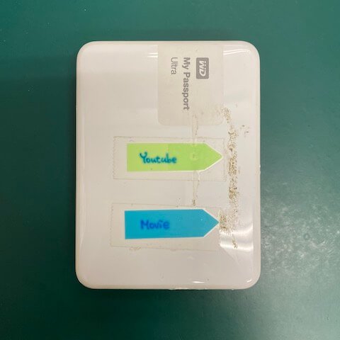 曾先生 外接硬碟 無法讀取