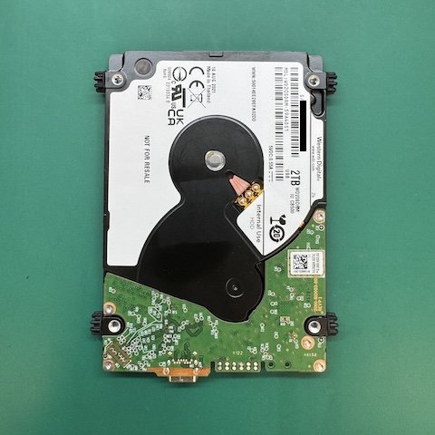 韓小姐 外接硬碟 無法讀取