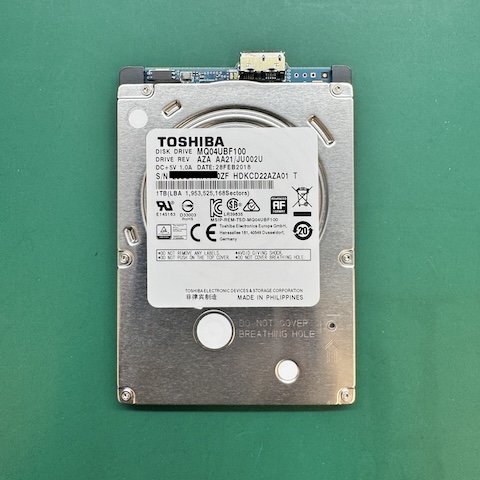 譚小姐 外接硬碟 無法讀取