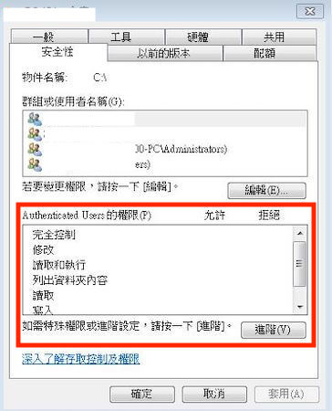 記憶卡權限設定問題導致讀不到