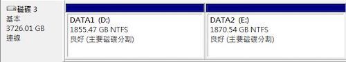 電腦磁區分割兩個磁區備份資料不是真正的備份