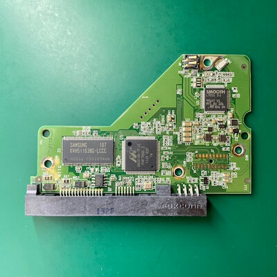 硬碟的電路板異常導致硬碟不運轉是無法用軟體修復