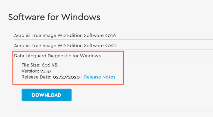 WD資料清除軟體官網載點只限於Windows系統電腦