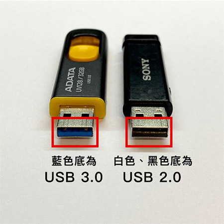 USB2.0和USB3.0的比較差異