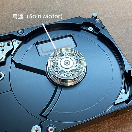 硬碟的軸承馬達是讓磁片運轉重要零件