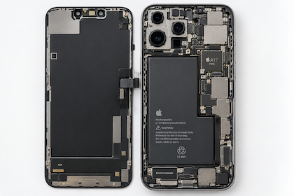 iPhone主機板重要的CPU或儲存晶片受損嚴重,會造成資料無法搶救 iPhone主機板重要的CPU或儲存晶片受損嚴重,會造成資料無法搶救